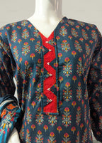 Tealtree 3 Piece Stitched lawn suit 5141